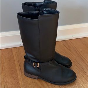 Gymboree Black Riding Boots